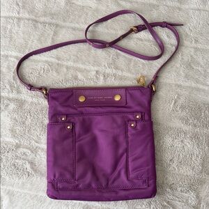 Marc Jacobs Nylon Swing Pack Crossbody Bag, Purple